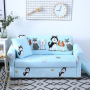 Wholesale Easy-Going Plant Pattern Polyester Living Room Non-Slip Sofa Cover, Whole Piece Fabric Furniture Protector Sofa Cover/