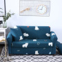 Wholesale Easy-Going Plant Pattern Polyester Living Room Non-Slip Sofa Cover, Whole Piece Fabric Furniture Protector Sofa Cover/