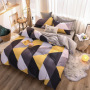 Spelt Fruit Flannel Four-Piece Cotton, Cute Bed Four-Piece Crystal Flannel Sheet /