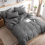 Spelt Fruit Flannel Four-Piece Cotton, Cute Bed Four-Piece Crystal Flannel Sheet /