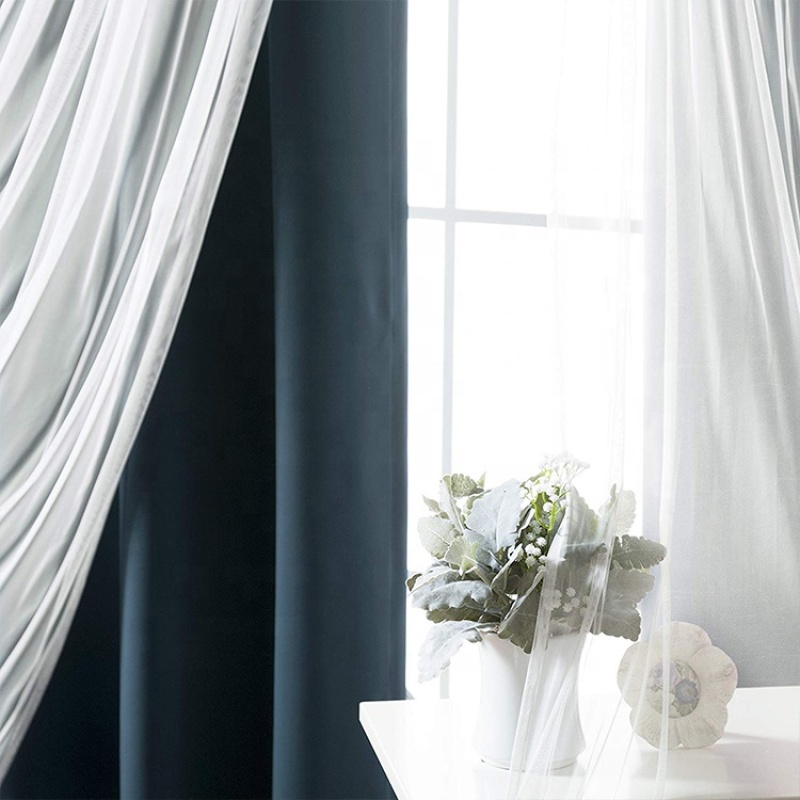 New Design roman curtain blackout america decorate round window sheer curtain