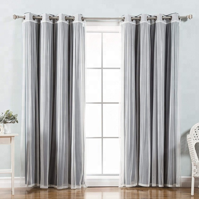 New Design roman curtain blackout america decorate round window sheer curtain