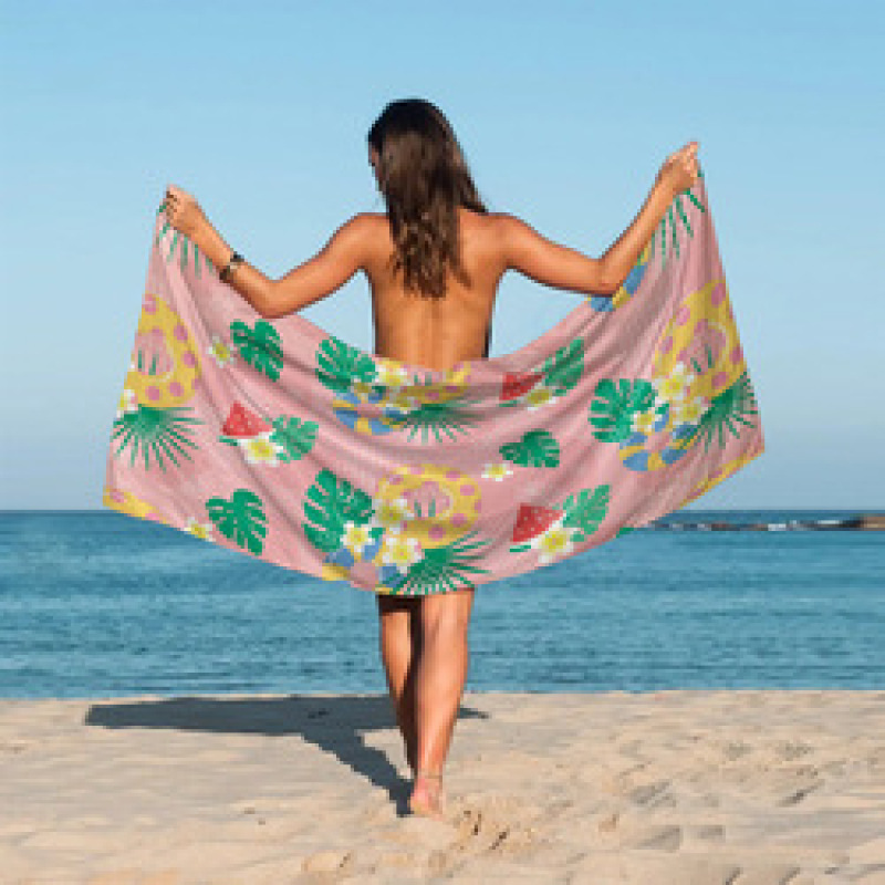 OEM Sand Free Printing Beach Towel, Eco Recycled Beach Towel, Quick Dry Beach Towel#
