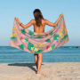 OEM Sand Free Printing Beach Towel, Eco Recycled Beach Towel, Quick Dry Beach Towel#