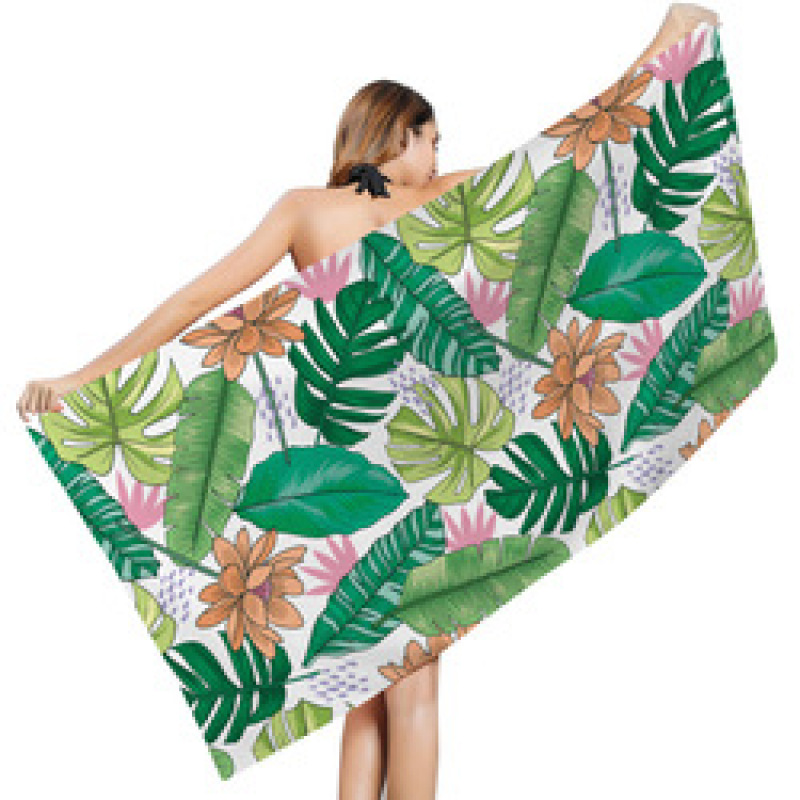 OEM Sand Free Printing Beach Towel, Eco Recycled Beach Towel, Quick Dry Beach Towel#
