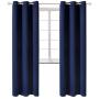 High Quality Blackout Curtain, Cheap 42*84 Inch Curtain 100% Polyester Flat Window High Shading(70%-90%) Modern for Living Room