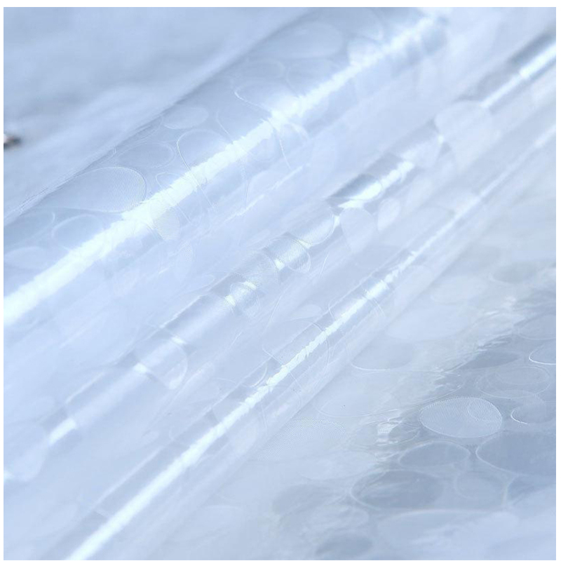 Waterproof, transparent, 3D shower curtain for bathroom, home decoration, bathroom accessories/