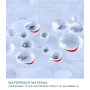 Waterproof, transparent, 3D shower curtain for bathroom, home decoration, bathroom accessories/