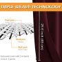 Custom drapes blackout curtains dark red curtin fabric curtain blackout curtain free shipping live room
