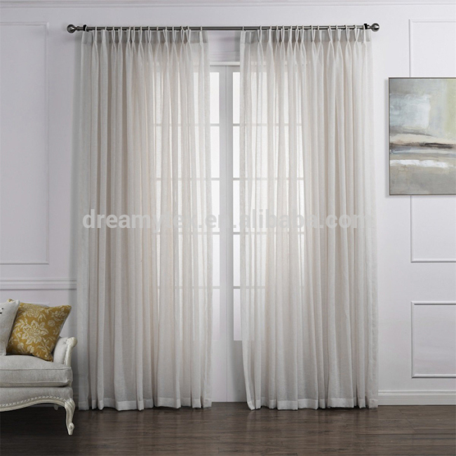 new products hot sale top quality model of live room curtain transparent curtain
