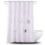 Multi-functional Plain Polyester Pocket Shower Curtain Storage Curtain Hanging Bag,Cheap shower Curtain With Pocket/