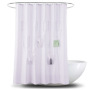 Multi-functional Plain Polyester Pocket Shower Curtain Storage Curtain Hanging Bag,Cheap shower Curtain With Pocket/