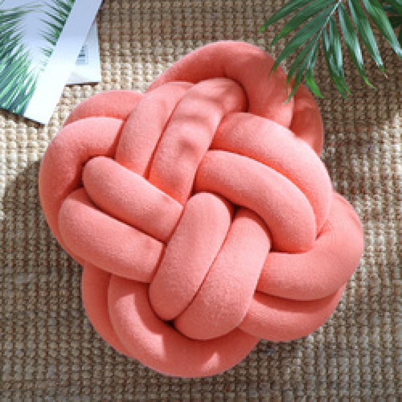 Large Knot Pillow, Decorative Cushion For Office/