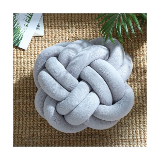 Large Knot Pillow, Decorative Cushion For Office/