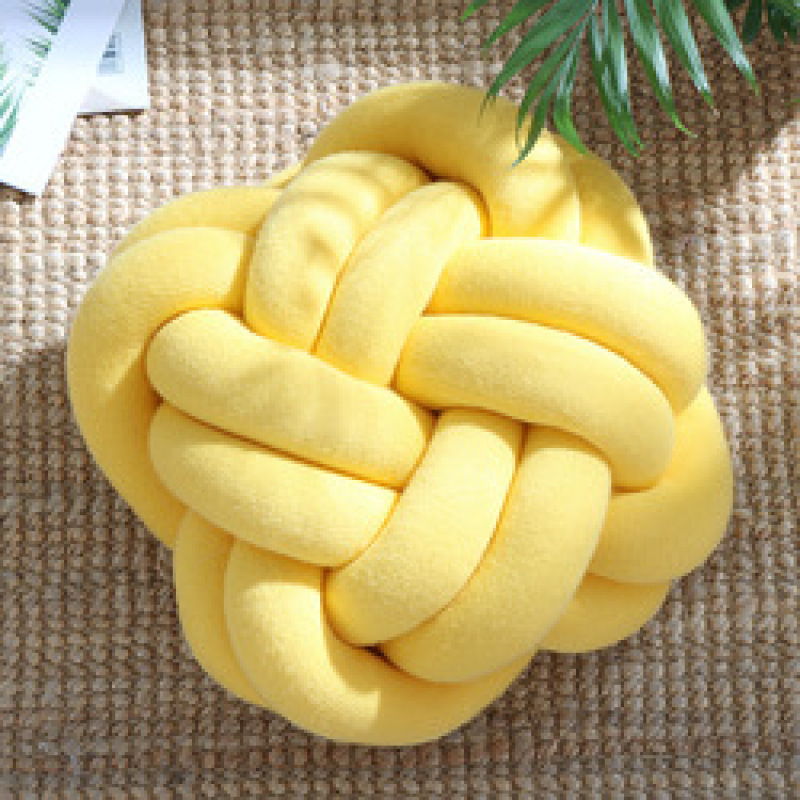 Large Knot Pillow, Decorative Cushion For Office/