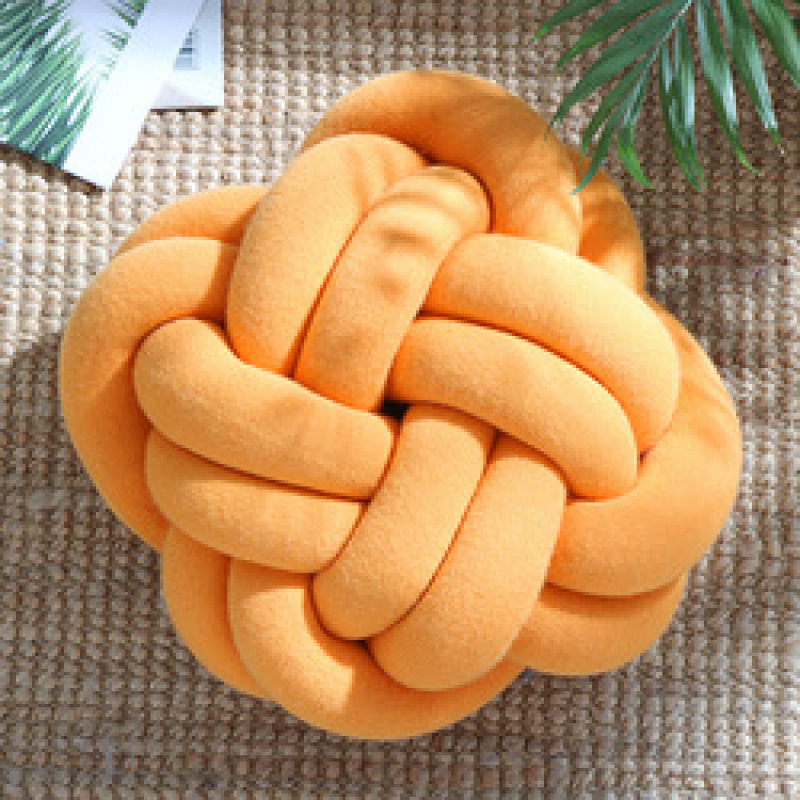 Large Knot Pillow, Decorative Cushion For Office/