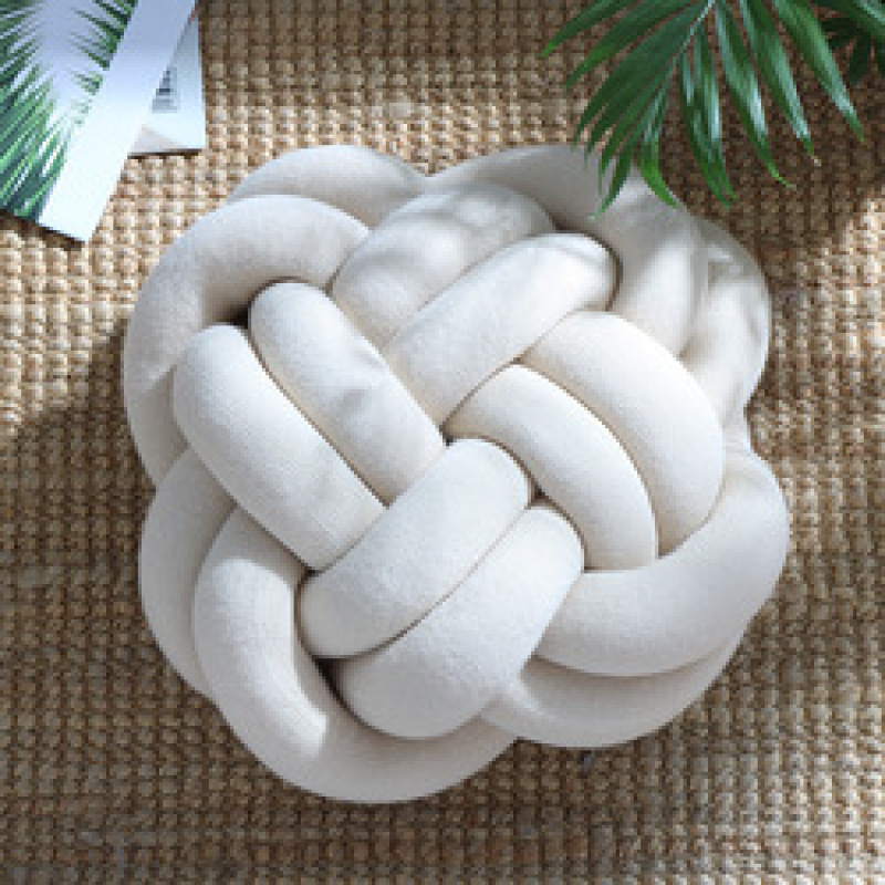 Large Knot Pillow, Decorative Cushion For Office/