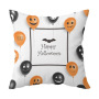 Single-side Polyester Halloween Decorative Pillow Case Cushion Cover, Cartoon Spider Bed Sofa Vintage Cushion Cover/