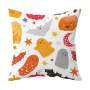 Single-side Polyester Halloween Decorative Pillow Case Cushion Cover, Cartoon Spider Bed Sofa Vintage Cushion Cover/