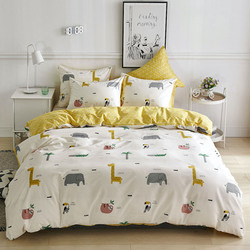 New Pattern Sheet Set 100% Cotton Bedding Set, Wholesale Stylish Comfort Home Bedding Set/