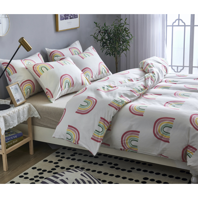New Pattern Sheet Set 100% Cotton Bedding Set, Wholesale Stylish Comfort Home Bedding Set/