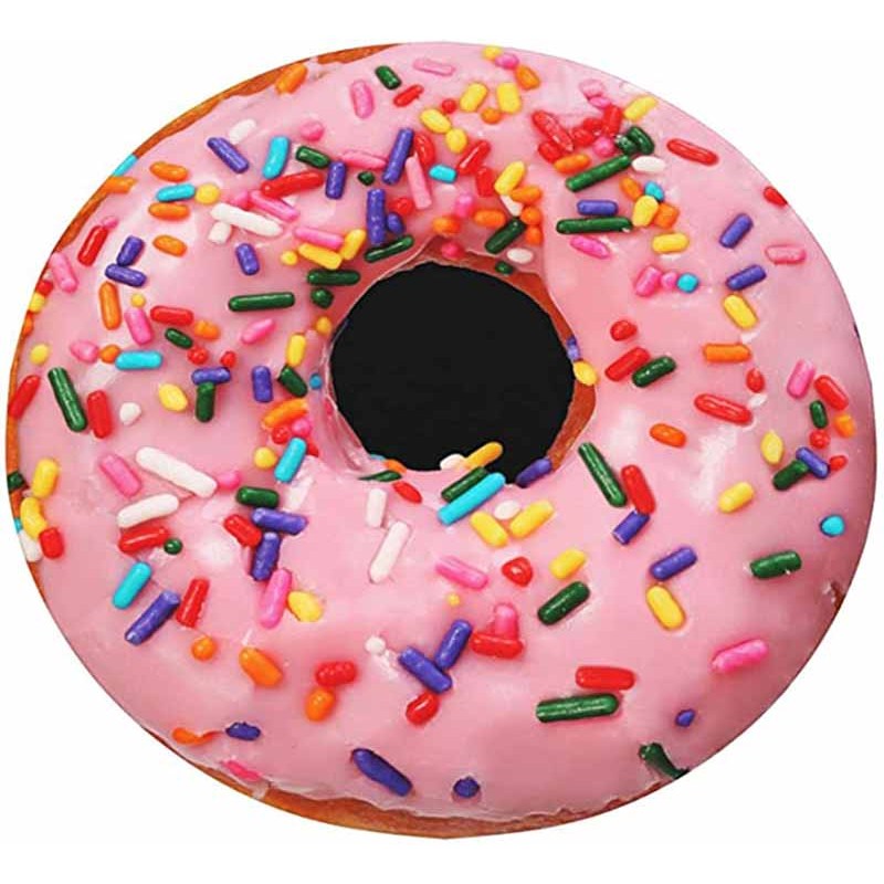 34 Style Creations Food Throw Blanket Travel Portable Wearable Doughnut Pizza Burrito Tortilla Round Wrap Blanket for Bed Office