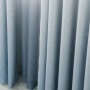 Gradient Panel printing cold proof door cortinas decoration block out curtain