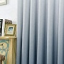 Gradient Panel printing cold proof door cortinas decoration block out curtain