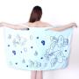 Wholesale Bath Towel Dress Skirt Bath Skirt, Printed Women Super Soft Wearable Bath Towel/