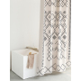 Waterproof Cloth Bathroom Shower Curtain, Hanging  Thick Anti-Mold Partition Set Without Punching Curtain/