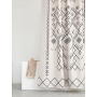 Waterproof Cloth Bathroom Shower Curtain, Hanging  Thick Anti-Mold Partition Set Without Punching Curtain/