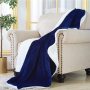 Super Soft Warm Coral Fleece Blanket Winter Sheet Solid Bedspread Sofa Throw Light Thin Mechanical Wash Flannel Blankets Plaids
