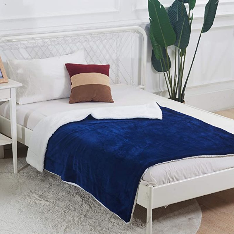 Super Soft Warm Coral Fleece Blanket Winter Sheet Solid Bedspread Sofa Throw Light Thin Mechanical Wash Flannel Blankets Plaids