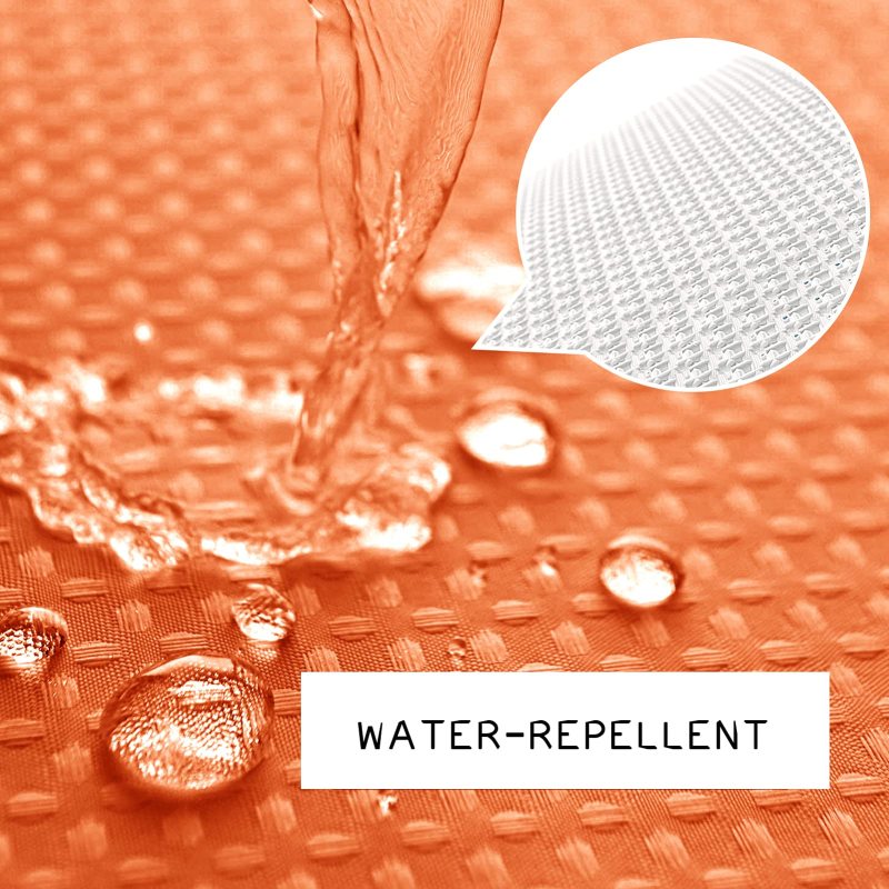 Waffle Printed Bathroom Shower Curtain, Waterproof Tassel Bathroom Shower Curtain With Hooks$
