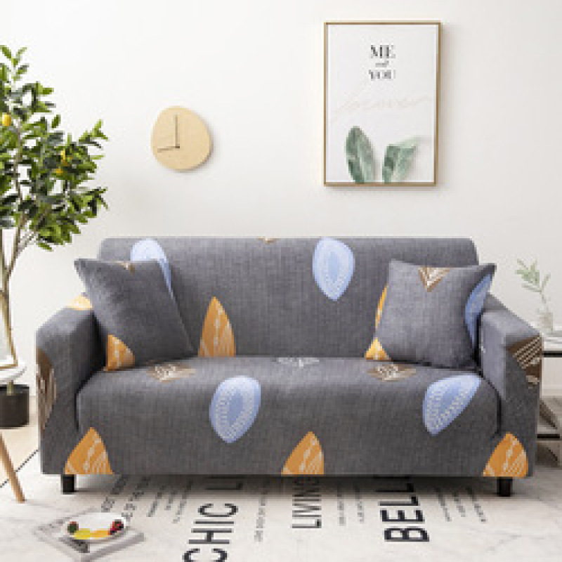 2020 Non Slip Washable Geometric Flower Patter Furniture Seats Sofa Cover, Luxury 1/2/3 Seater Recliner Living Room Sofa Covers/