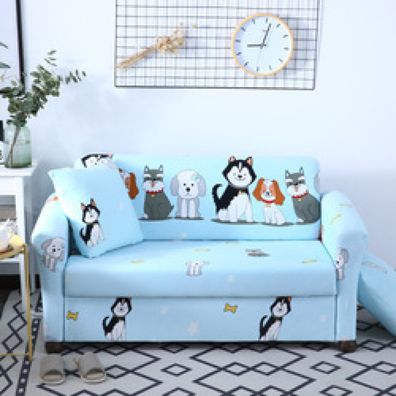 2020 Non Slip Washable Geometric Flower Patter Furniture Seats Sofa Cover, Luxury 1/2/3 Seater Recliner Living Room Sofa Covers/