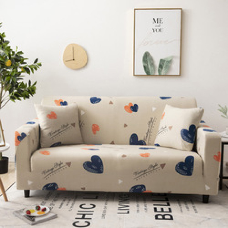 2020 Non Slip Washable Geometric Flower Patter Furniture Seats Sofa Cover, Luxury 1/2/3 Seater Recliner Living Room Sofa Covers/