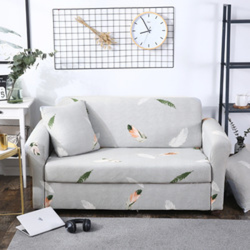 2020 Non Slip Washable Geometric Flower Patter Furniture Seats Sofa Cover, Luxury 1/2/3 Seater Recliner Living Room Sofa Covers/