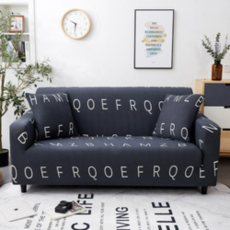 2020 Non Slip Washable Geometric Flower Patter Furniture Seats Sofa Cover, Luxury 1/2/3 Seater Recliner Living Room Sofa Covers/