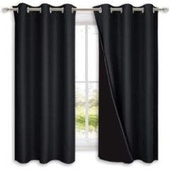 Modern Blackout Curtains Window For Living Room ,Thick Curtain For Bedroom High Shading Drapes Blinds For Kitchen Curtains