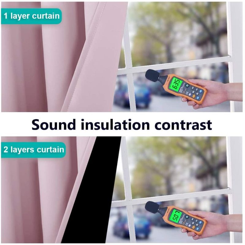 Modern Blackout Curtains Window For Living Room ,Thick Curtain For Bedroom High Shading Drapes Blinds For Kitchen Curtains