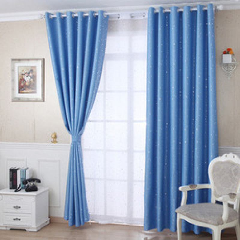 Decoracion para el hogar satin polyest fabric rideaux de cuisine, European Home Curtain For Living Room/