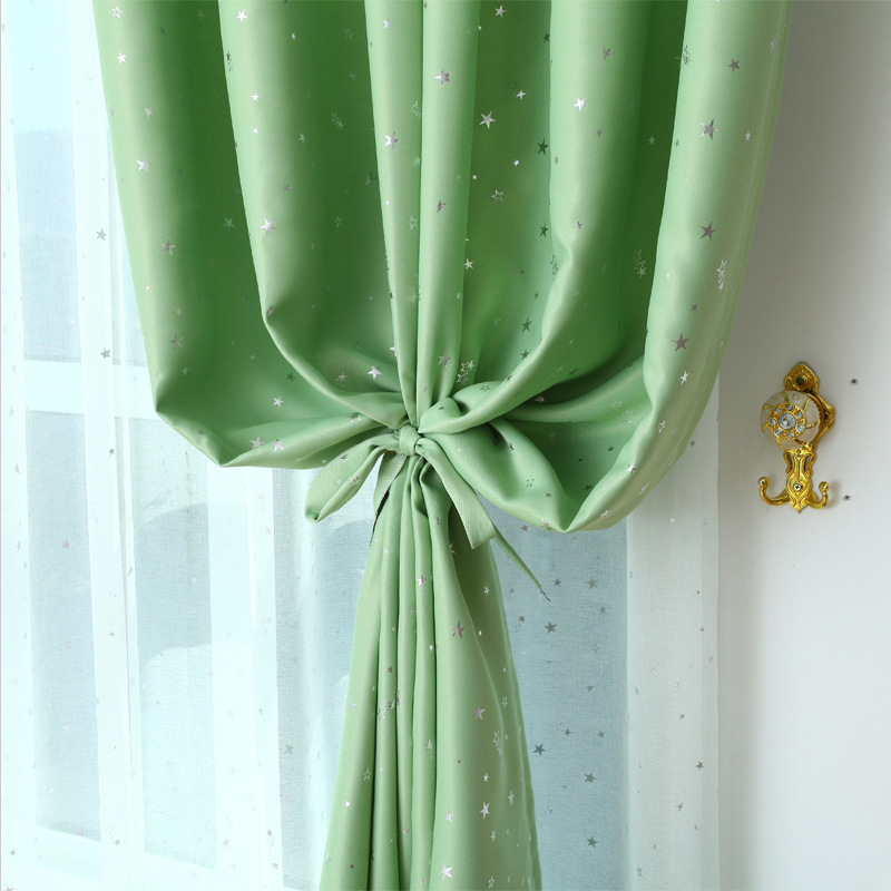 Decoracion para el hogar satin polyest fabric rideaux de cuisine, European Home Curtain For Living Room/