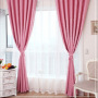 Decoracion para el hogar satin polyest fabric rideaux de cuisine, European Home Curtain For Living Room/