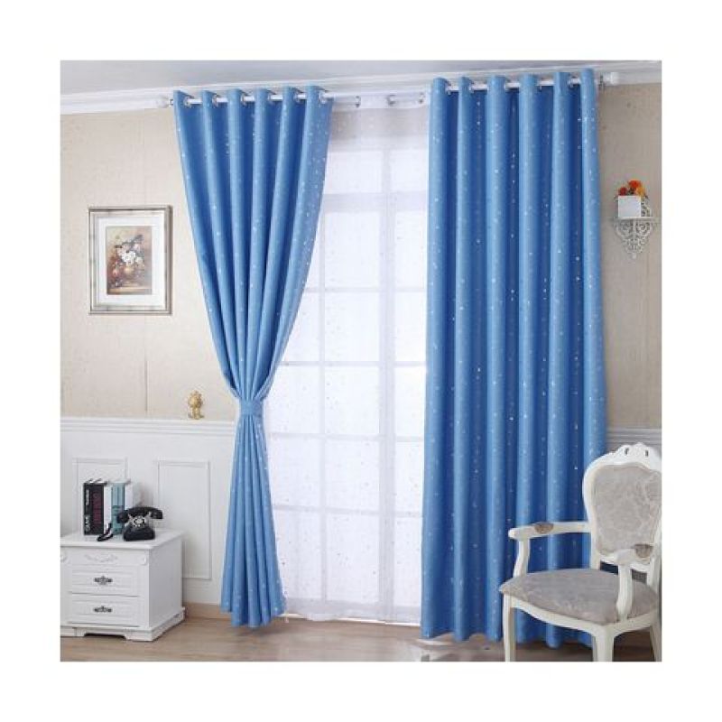 Decoracion para el hogar satin polyest fabric rideaux de cuisine, European Home Curtain For Living Room/