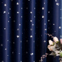 Decoracion para el hogar satin polyest fabric rideaux de cuisine, European Home Curtain For Living Room/