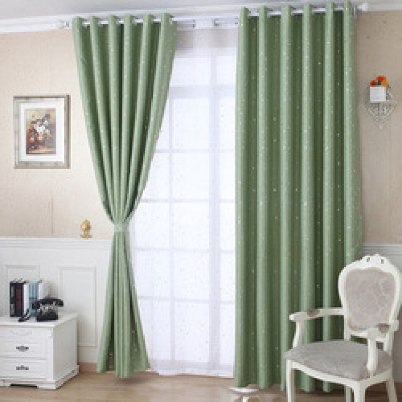 Decoracion para el hogar satin polyest fabric rideaux de cuisine, European Home Curtain For Living Room/