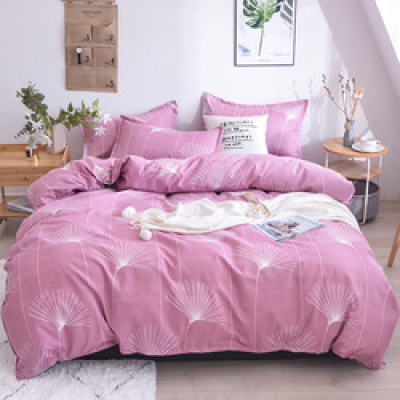 Cheap Bedding Sets Full Size,Dark Blue 100% Cotton Bedding Set#