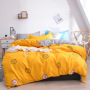 Cheap Bedding Sets Full Size,Dark Blue 100% Cotton Bedding Set#