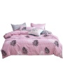 Cheap Bedding Sets Full Size,Dark Blue 100% Cotton Bedding Set#
